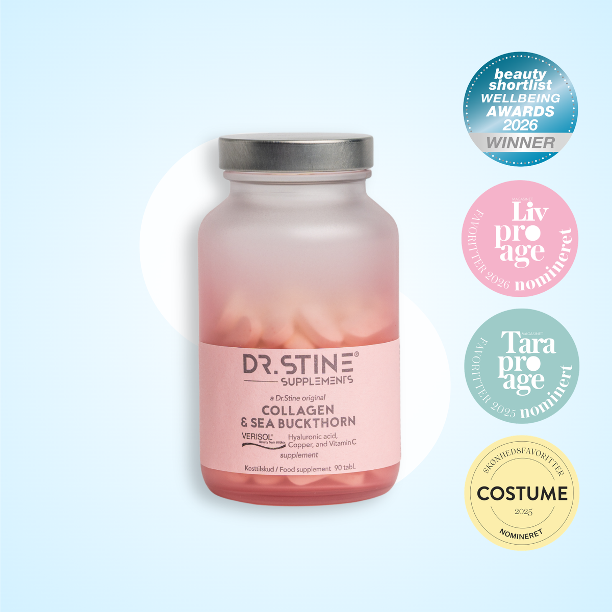 Dr. Stine Collagen with Sea Buckthorn supplement
