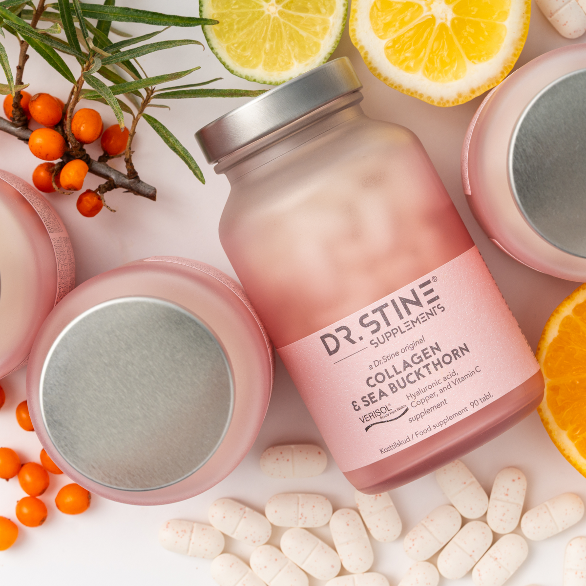 Dr. Stine Collagen with Sea Buckthorn supplement